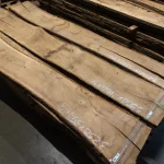 The length of 52 mm unedged oak boards starts from 1 meter.