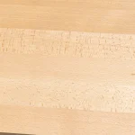 Detailed texture of a Grade 1 solid beech furniture panel with natural wood patterns.