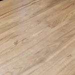 Top-down close-up of the rustic oak panel surface showing natural wood characteristics.