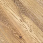 Detailed texture of rustic grade ash wood surface showing natural knots and grain patterns.