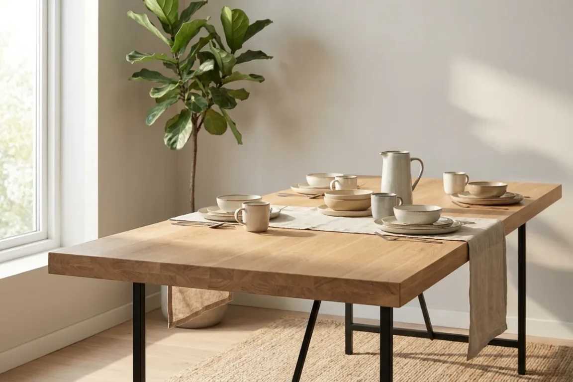Oak Panel Countertops and Work Surfaces