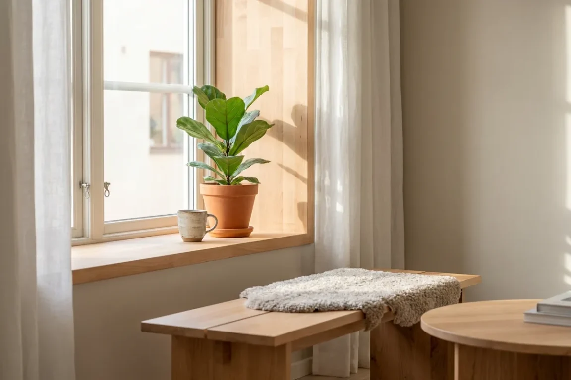 Alder Windowsills and Decorative Elements