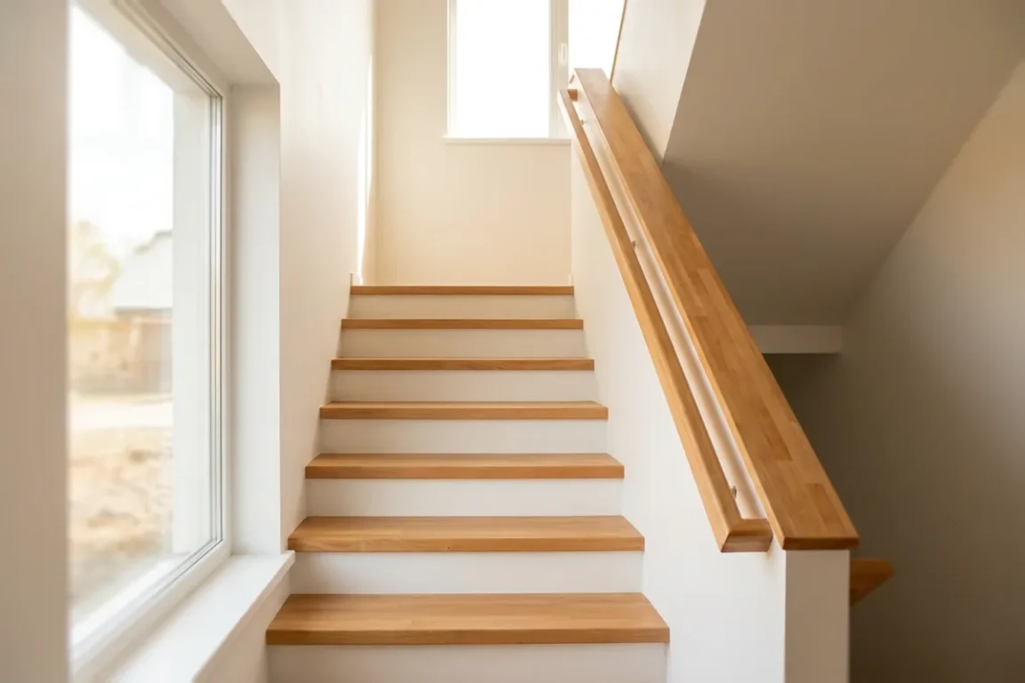 Edge-Glued Alder Stair Elements