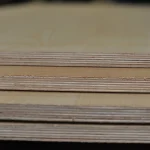 Фанера шпонована білим ясеном, 19 мм, розмір листа 2,44x1,22 м, ґатунок A/B