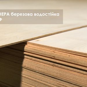 Фанера березова вологостійка ФК, ґатунок BB/BB, 9 мм, 2500x1250 мм, береза/тополя