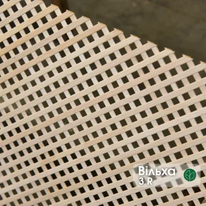 Деревянная декоративная решетка 3 R Ольха для интерьера