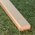 Side face of the U-shaped profile of the decorative alder grid
