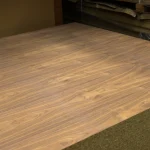 Surface of veneered chipboard American Walnut 2800x2070 mm