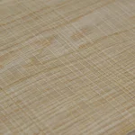 Macro photo of exclusive 3D Rough Cut oak veneer texture with cross-cut pattern
