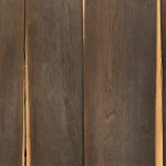 Vertical texture of exclusive smoked oak veneer