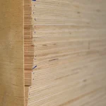 Multi-layered edge structure of 10 mm FC plywood