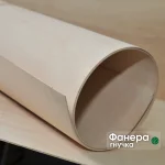 Гнучка фанера із сейби 5 мм згорнута в рулон