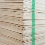 Торці листів гнучкої фанери із сейби товщиною 3 мм