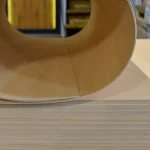 Гнучка фанера 3 мм із сейби, згорнута в рулон