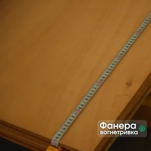 Фанера окуме вогнетривка 2500x1220x20 мм