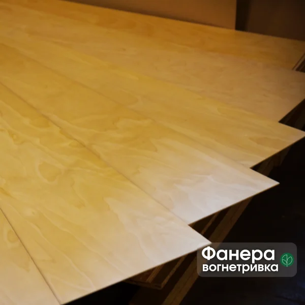 Фанера окуме вогнетривка 2500x1220x6 мм