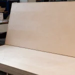 Pack of 19 mm birch veneered plywood sheets 2500x1250 mm