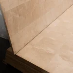 Stack of 22 mm 2500x1250 mm birch veneered plywood sheets in stock.