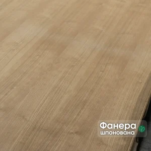 Фанера шпонована дубом 10 мм ґатунку I/II, лицьова сторона листа 2500x1250 мм.