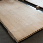 Лист фанери шпонованої дубом 10 мм 2500x1250 мм на складі.