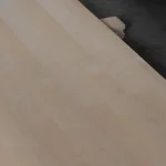 Surface of white ash veneered plywood 2500x1250 mm
