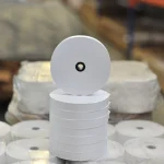 Warehouse stock of white Kuper veneer splicing tape rolls