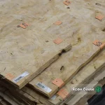 Pack of White Ash burl veneer 0.6 mm in the warehouse