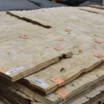 White ash burl veneer, root cuts, 0.6 mm — close-up of the grain