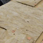 White ash burl veneer, root cuts, 0.6 mm — pile of sheets