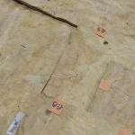Laid out sheets of White Ash burl veneer