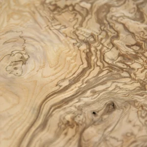 Olive ash burl veneer, single sheet, 0.6 mm