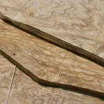 Olive ash burl veneer in the warehouse, 0.6 mm