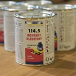 Контактний клей KLEIBERIT C 114/5, банка 4,5 кг, витримка 10–15 хв