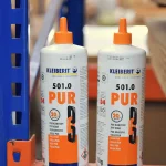 Поліуретановий клей KLEIBERIT PUR-501.0, волого- та термостійкий D4, тюбик 0,5 кг