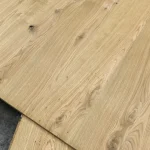 Oak wall panel with knots, 19 mm, 2800x2070 mm, stacked panels