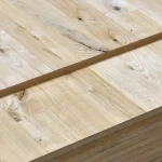 Oak wall panels, parquet knots, 19 mm, 1033x2800 — panel surface