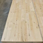 Oak wall panels, parquet knots, 19 mm, 1033x2800 — bundle of panels