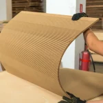 Installation and bending of flexible MDF on a workbench