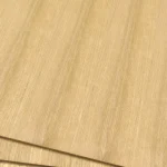 Oak veneered MDF sheet 17 mm close-up