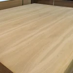 Texture of Sawn Oak Veneer on 6 mm MDF board
