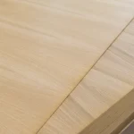 Edge of veneered MDF board oak 6 mm thick