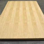 Full sheet of MDF veneered with sawn oak veneer, size 2800x2070 mm