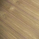 Texture of natural American Walnut veneer on an MDF board