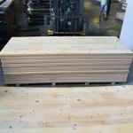 Wall panels, American pine with knots, 19 mm, 2800x1033 mm — single panel close-up