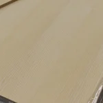 Texture of Sawn Ash Veneer on MDF board