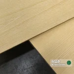 MDF board veneered with white tangential Ash, 19 mm, 2800x2070 — stack in the warehouse
