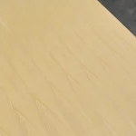 MDF board veneered with white tangential Ash, 19 mm, 2800x2070 — close view of a single board