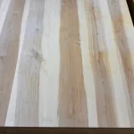 Wall panels, alder heartwood, 19 mm, 2800x1033 mm — close-up of the wood grain