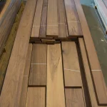 Bundles of sawn American Walnut veneer of various lengths in stock.