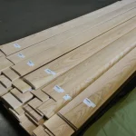 Pack of sawn ash veneer 2.5 mm thick at the WoodWay Expert warehouse.